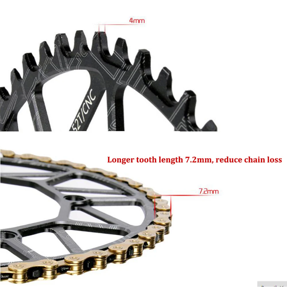 Litepro Road Floding Crankset BCD130 Chainring 170mm Crank Set GXP BB 50-58T Bicycle Sprocket Single Disk Bike Chainring