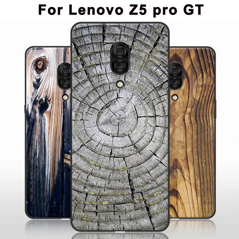 6,3" чехол для lenovo Z5 pro GT, деревянный камень, стильный мягкий силиконовый чехол s Для lenovo Z5pro GT GT855, задняя крышка Z 5 pro GT, чехол для телефона