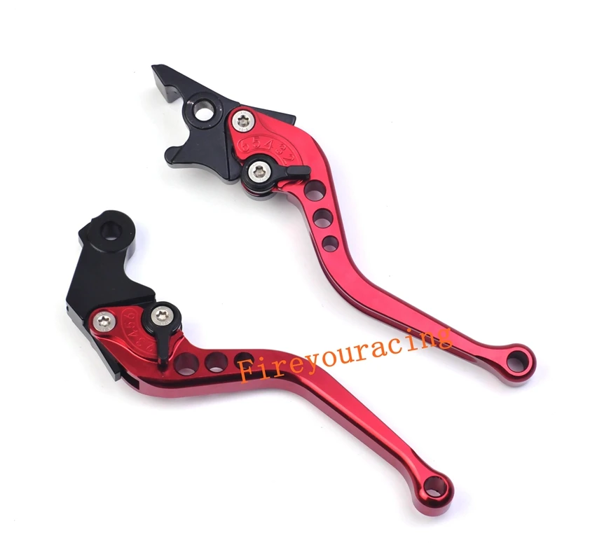 red one pair Мотоцикл с ЧПУ рычаги тормоза сцепления для Honda CBR RR 2003-2006 CBR954RR CBR 954 RR CBR 954RR ручка бар - Цвет: red one pair