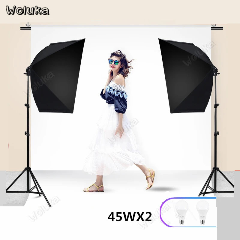 Набор светодиодсветильник ламп для фотосъемки одноламповый софтбокс