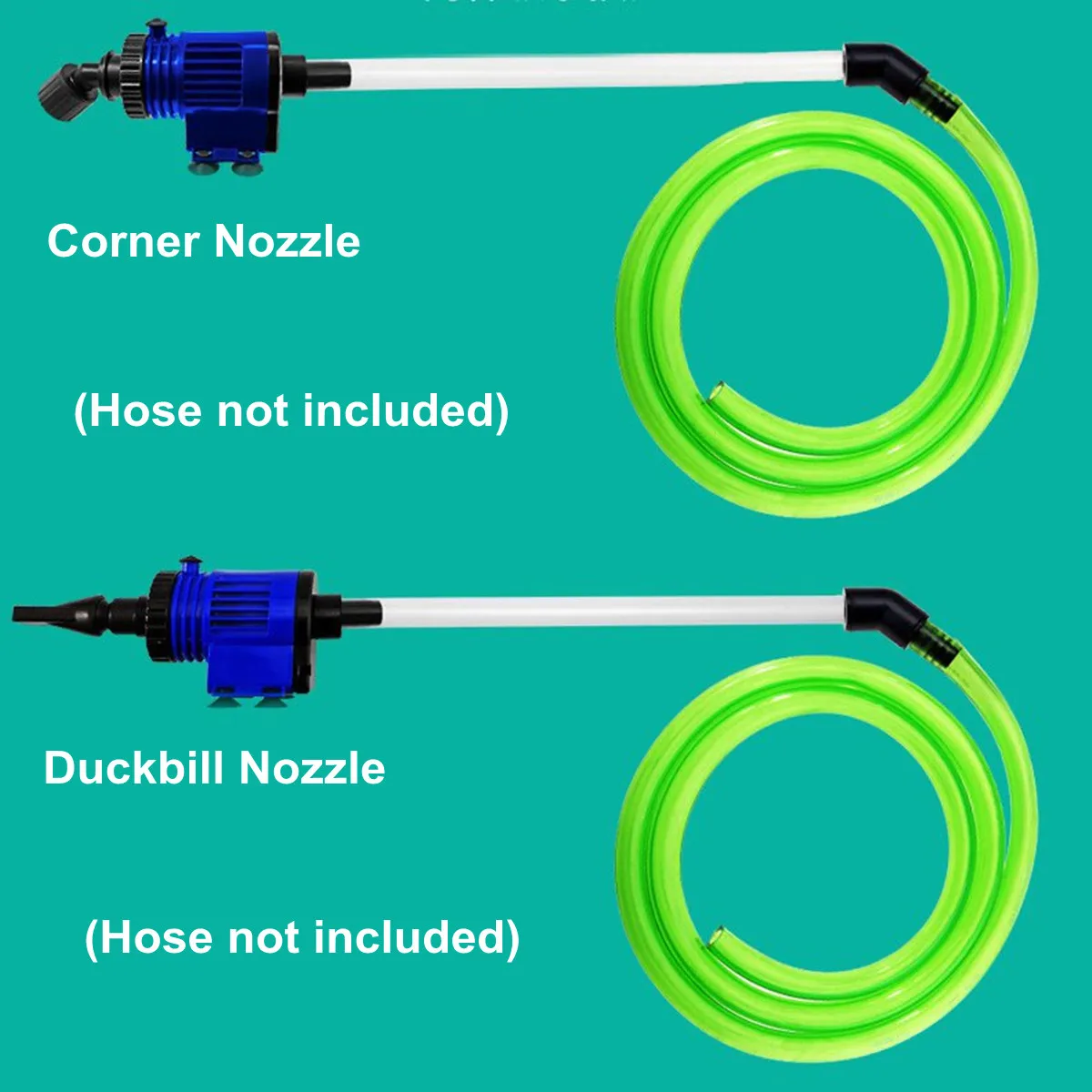 Automatic Fish Tank Water Changer Pump Aquarium Gravel Cleaner Feces Siphon Vacuum With 2 Nozzles 220V-240V | Дом и сад