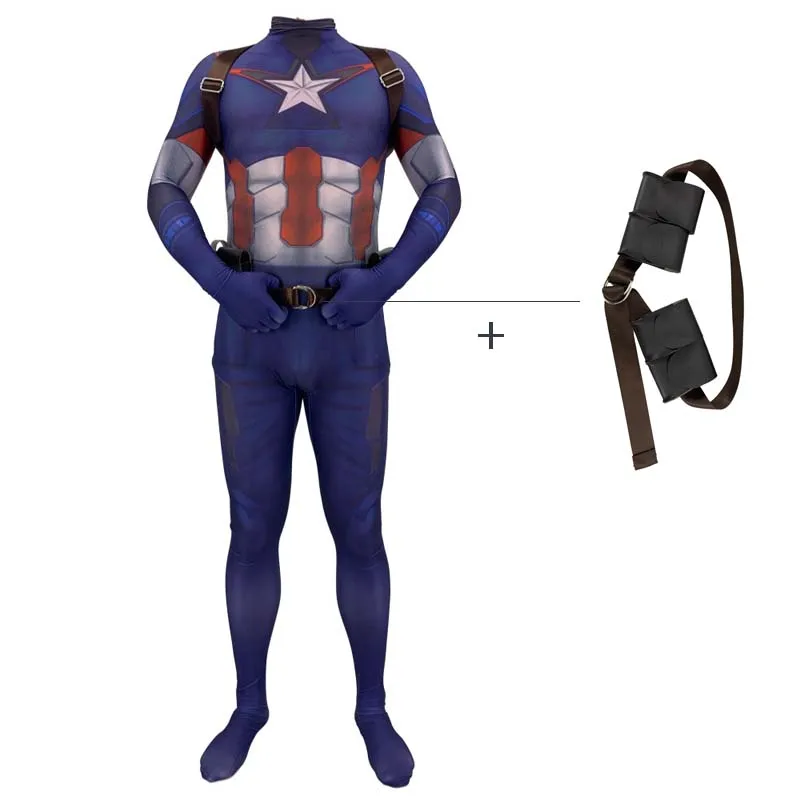 Мстители Endgame Капитан Америка Мальчик Дети Косплей Костюм Косплей Аксессуары Хэллоуин-шлем крутой человек супер наборы героев - Цвет: c
