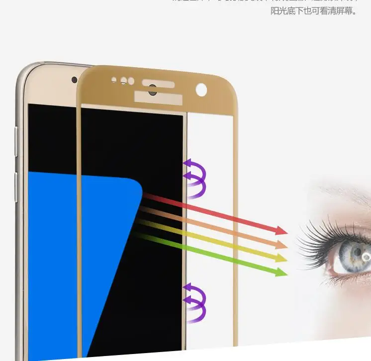 Full Screen Protector for Samsung Galaxy A8 Star A9 Plus C9 Pro Tempered Glass A3 A5 A6 A7 2016 2017 2018 | Мобильные телефоны и