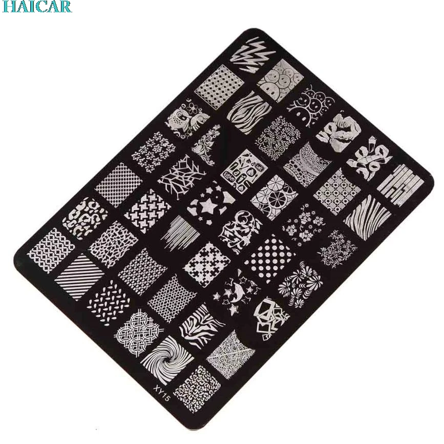 MENOW 2018 Высокое качество штамповка ногтей печатная пластина маникюр Дизайн Декор