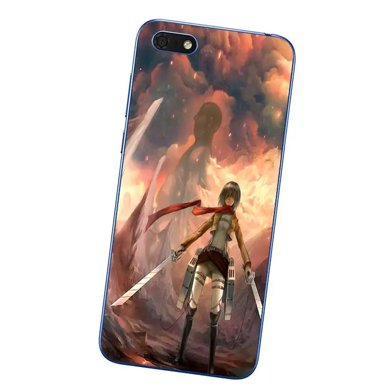 N255 Attack On The Giants Soft TPU Silicone Case Cover For Huawei Honor 8C 8X 9 10 20i V10 V20 Note10 Max Lite Magic2 |