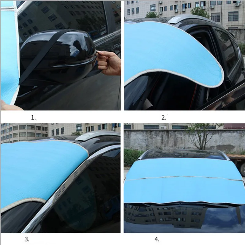 Солнцезащитный козырек на лобовое стекло автомобиля автомобильный утолщенный