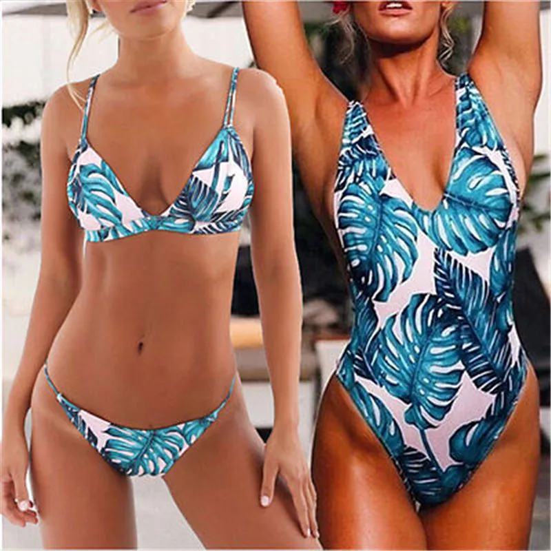 Сексуальный женский купальник Женский бандажный бикини пуш-ап мягкий