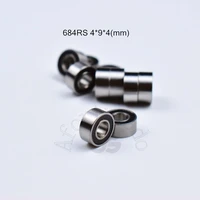 bearing 10pcs 684rs 494mm free shipping chrome steel rubber sealed high speed mechanical equipment parts