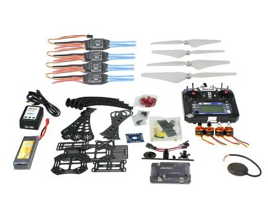 DIY RC Дрон Квадрокоптер полный набор RTF X4M380L рамка Комплект APM 2,8 Контроллер полета gps Flysky передатчик пульт дистанционного управления