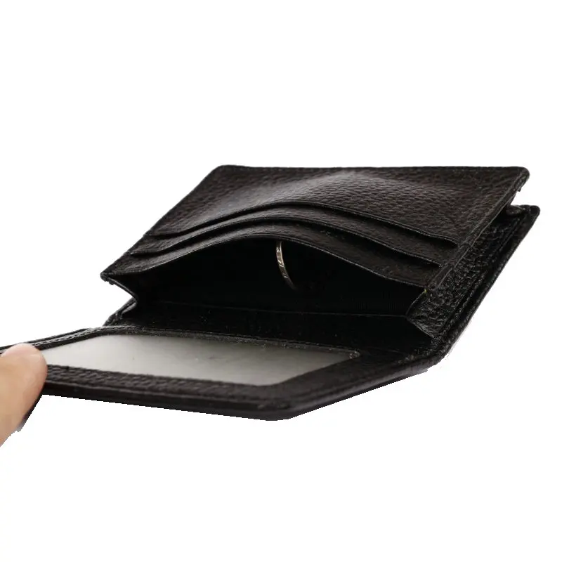 Чехол унисекс из натуральной кожи для визиток кредитных карт | Багаж и сумки