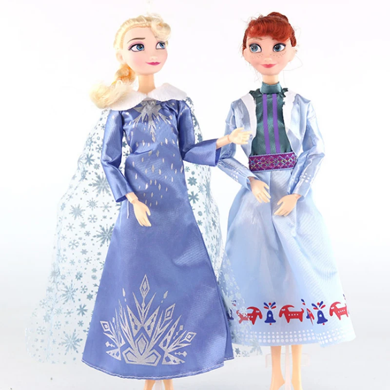 Disney детские плюшевые игрушки для девочек кукла Холодное сердце Анна Эльза мягкие