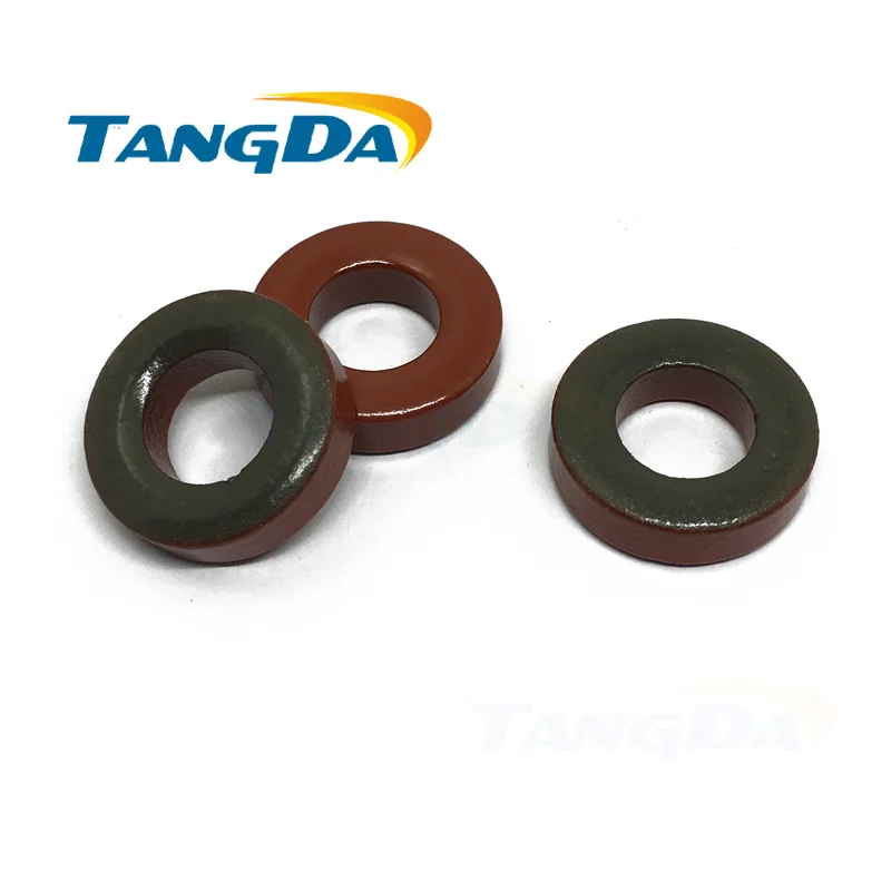 Tangda T68-2 железные Порошковые сердечники T68-2 OD* ID* HT 18*9*5 мм 5.7нh/N2 10uo Железный пылевой сердечник ферритовый тороидальный сердечник Покрытие Красный серый AG