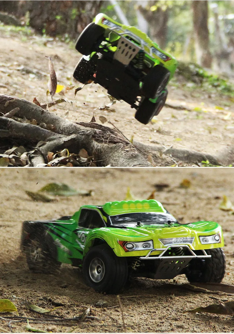 Ewellselling Wltoys A969 Vortex 1/18 2 4G 4WD Электрический Радиоуправляемый автомобиль грузовик