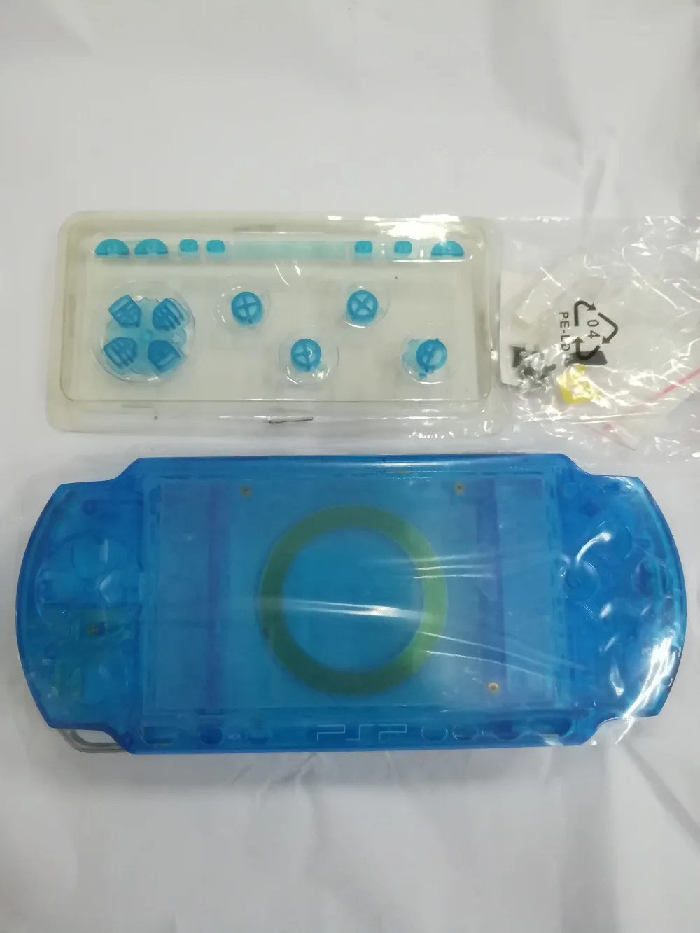 Прозрачный кристально чистый корпус для PSP 1000 psp | Электроника