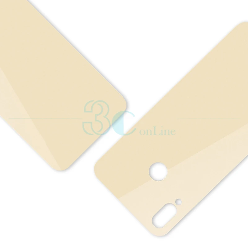 Для Huawei P20 lite корпус двери Задняя крышка батареи Nova 3e стекло PC задняя панель и клей