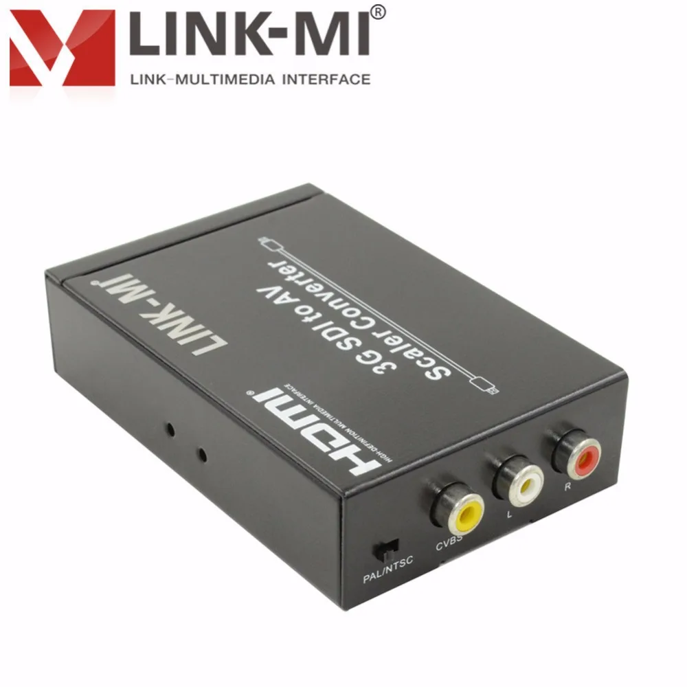 Фото LINK-MI SDI-AV преобразователь HD/SD/3G-SDI-CVBS, передача видео и звука, 2-сторонний SDI-сплиттер для монитора, дисплея камеры №4