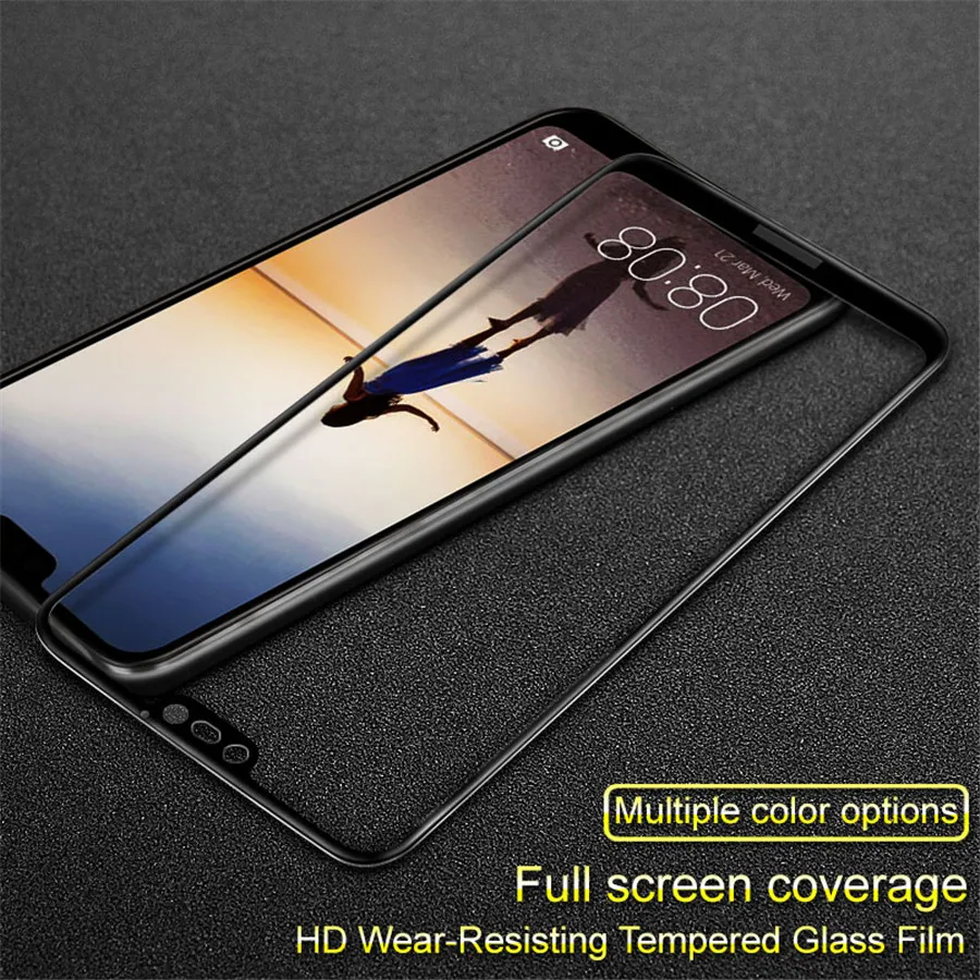 Imak Оригинальное полное покрытие закаленное стекло для Huawei P20 Lite 5 84