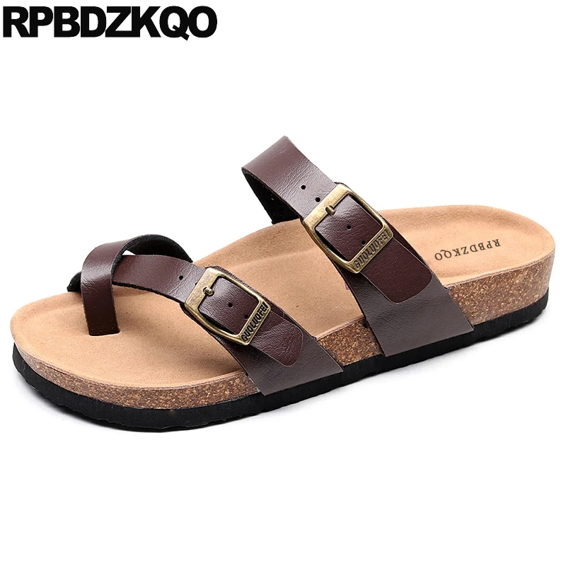 

Slip On Toe Loop Roman Size 45 Slides Large 46 Native Big Shoes Men Gladiator Sandals Summer Flip Flop Famous Brand Slippers