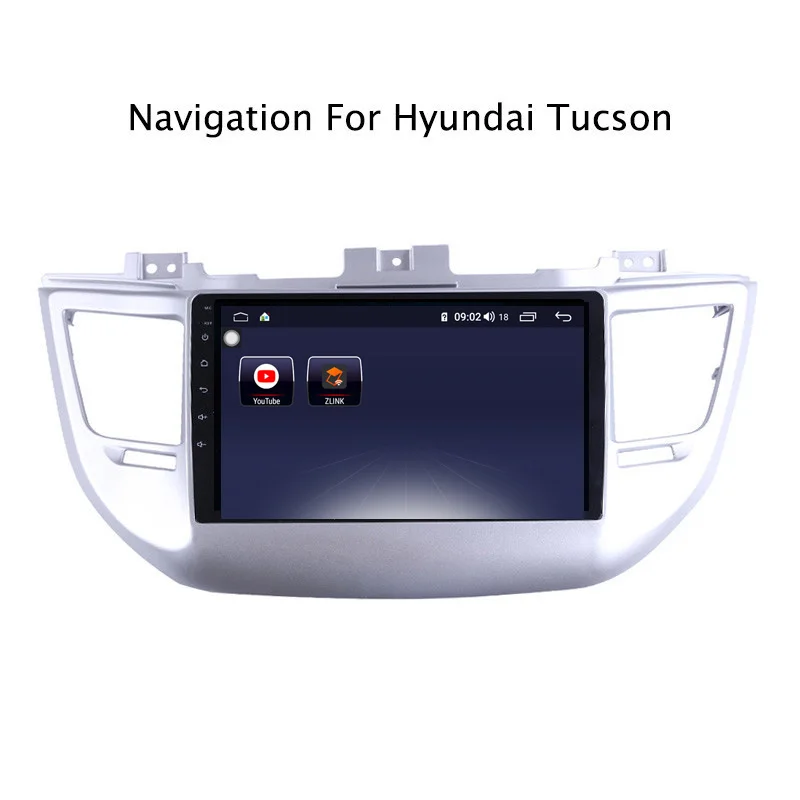 9 &quotAndroid 8 1 core 4G ram 64G rom gps навигация автомобильное радио для hyundai Tucson с Carplay/4G LTE |