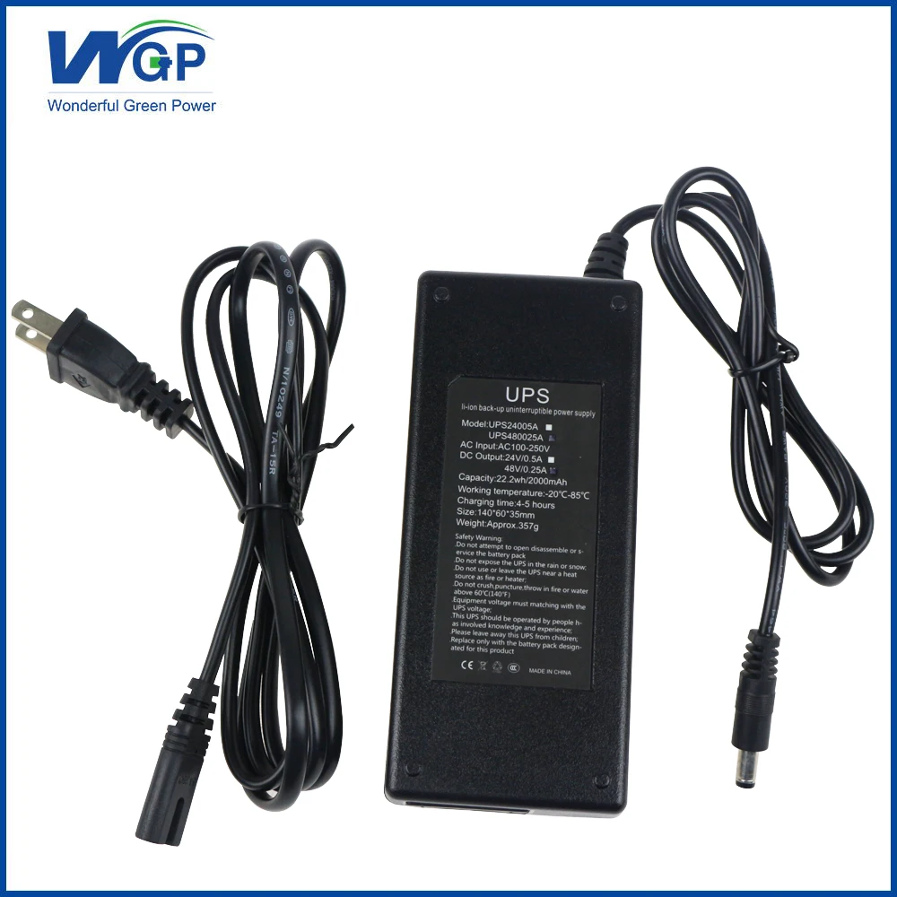 110v ~ 240v ac в ups dc 24v аварийный источник питания литиевая батарея poe для беспроводной