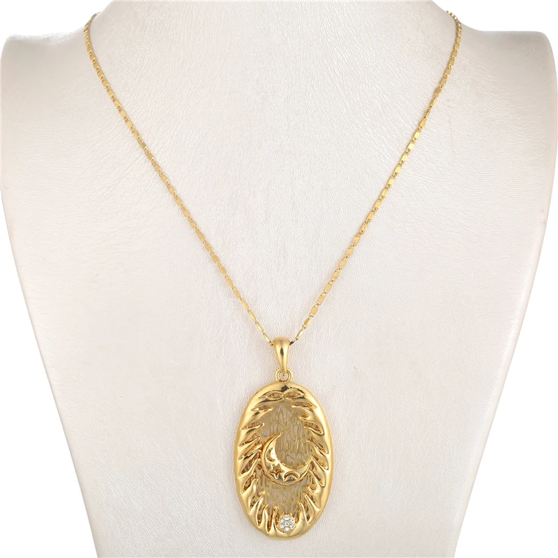 OUMEILY Neckalce арабские мусульманские украшения оптовая продажа трендовые Золотые