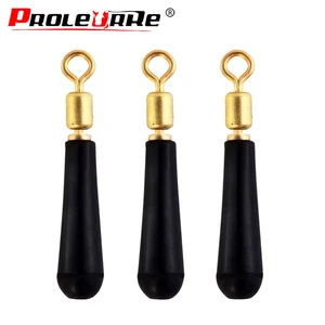 Поплавок для рыбалки, 10 шт.лот, Медная головка, резиновый поплавок для светодиодной рыбалки, поплавок, поворотный буй, аксессуары для сиденья