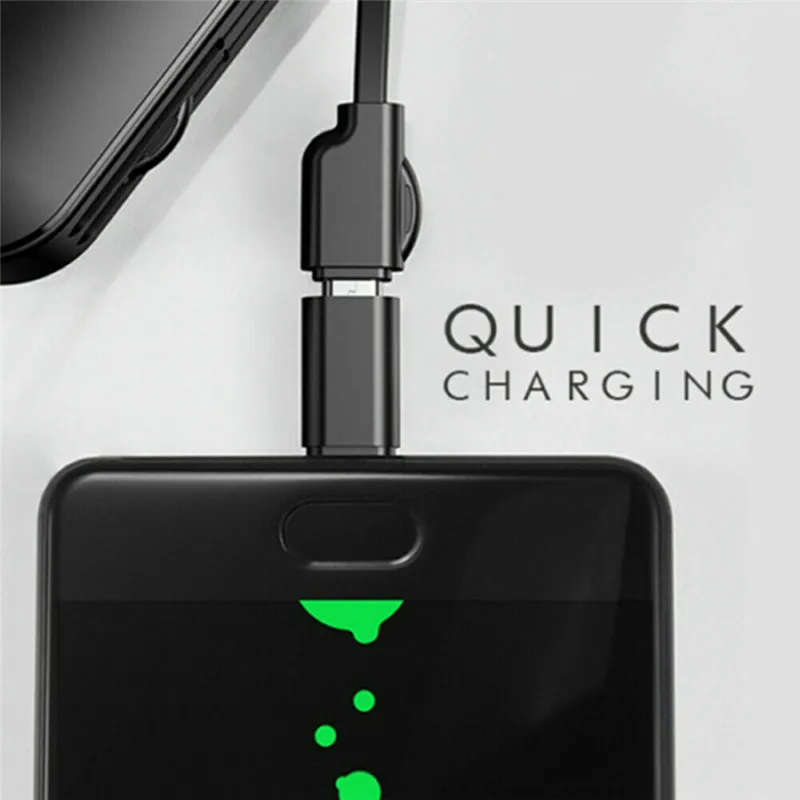 Универсальный зарядный кабель 3 в 1 швейцарском стиле с ножом Micro USB Type C для iPhone