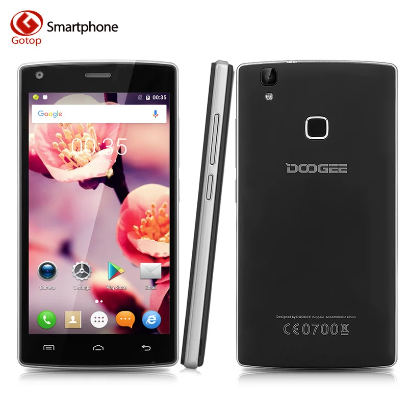 Doogee X5 MAX Pro Смартфон 5.0 Дюймов Android 6.0 MTK6737 Quad ядро Мобильного Телефона 2 ГБ RAM 16 ROM