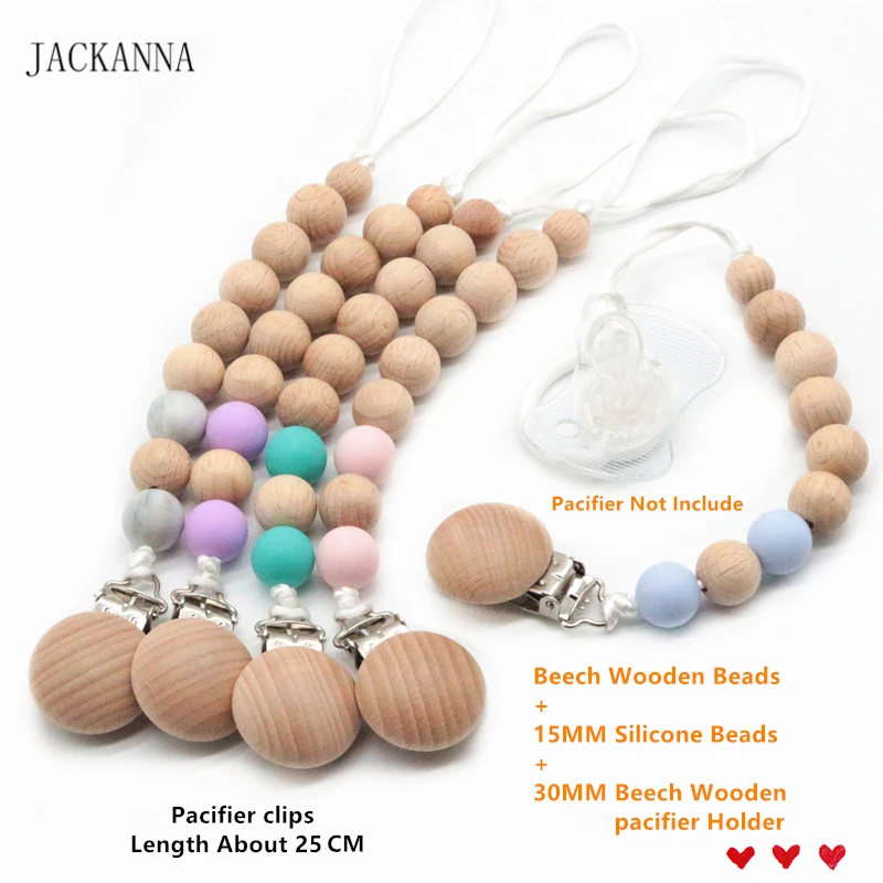 Силиконовые клипсы для соски наборы пустышка Клип детская погремушка-прорезатель для зубов браслеты кормящих подарки атташе Sucette деревянная пустышка держатель цепи