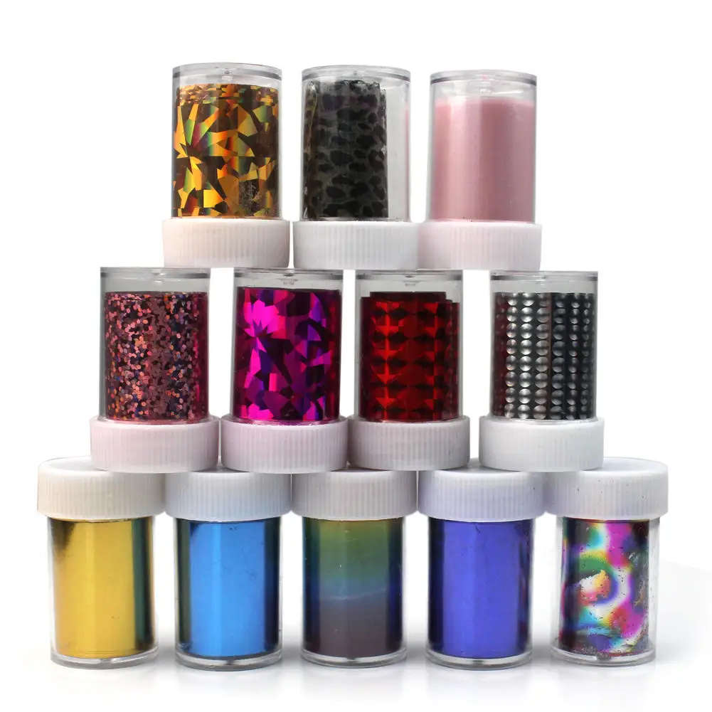 12 рулонов переводной фольги для дизайна ногтей|foil wrap|nail art transfersroll nail |