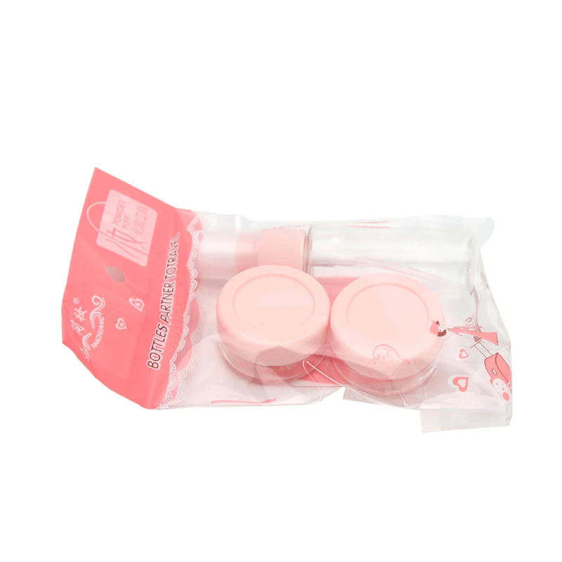 4 шт упак. многоразовые бутылки мини спрей насос банки контейнер для макияжа