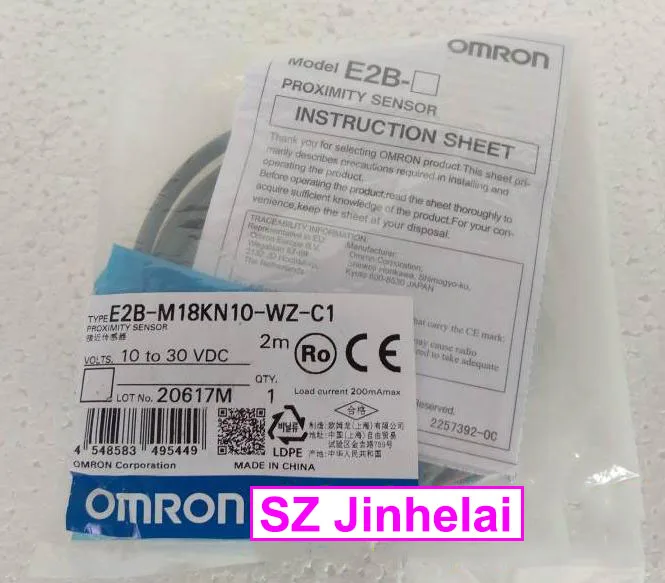 

100% Оригинальный OMRON Бесконтактный переключатель E2B-M18KN10-WZ-C1
