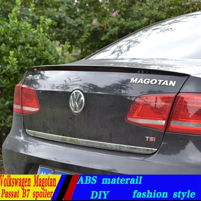 Используется для volkswagen passat B7 spoilern2013 2016 модель спойлер Высокое качество ABS