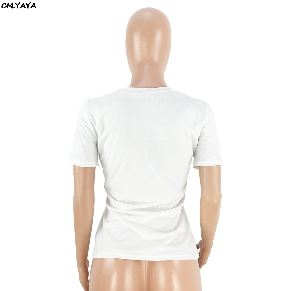 Новинка 2019 года женские летние классические с короткими рукавами буквенным