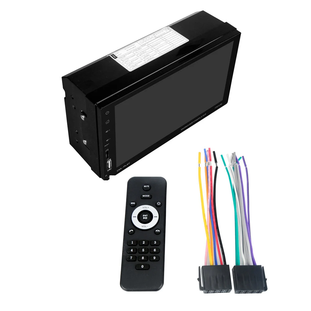 2din автомобильное радио 7 дюймов сенсорный mirrorlink Android плеер сабвуфер MP5 Авторадио