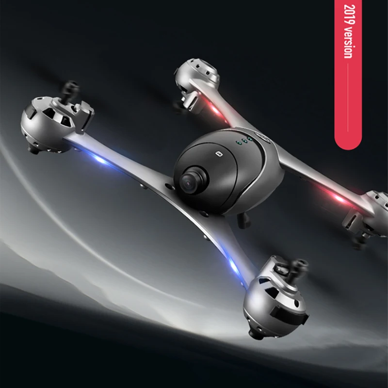 Нмиц M6 видео с разрешением 1080 P Радиоуправляемый Дрон HD Gimbal двойной камеры WI-FI FPV Quadcopter приложение зависания тяжести объект режим отслеживания дополнительные тесто