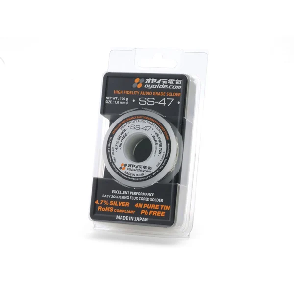 SS 47 4N hifi fever 4.7% Серебряный Проволочный припой 100 граммов|wire|wire netting plastic coatedwire breadboard