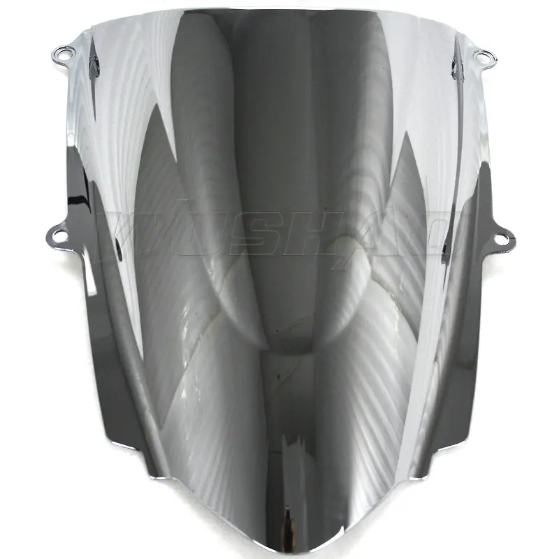 Chrome Дымчатое лобовое стекло для мотоцикла, лобовое стекло Ветер Экран для 2013 Triumph Daytona 675R 675 черный дым иридия - Цвет: Chrome