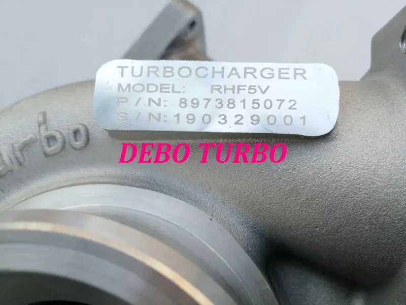 Фото Новый турбокомпрессор RHF5V VIFB 8973815072 для ISUZU NKR Truck 4JJ1E4N 3.0L 157HP №2