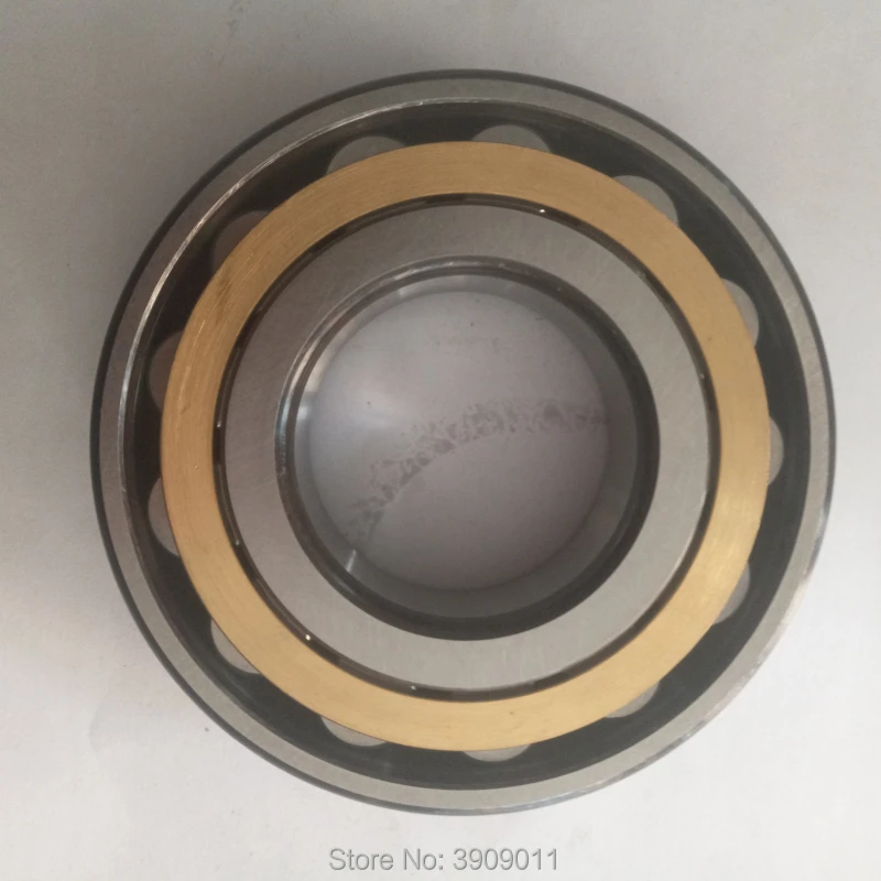 

SHLNZB Bearing 1Pcs N211 N211E N211M N211EM N211ECM C3 55*100*21mm Brass Cage Cylindrical Roller Bearings