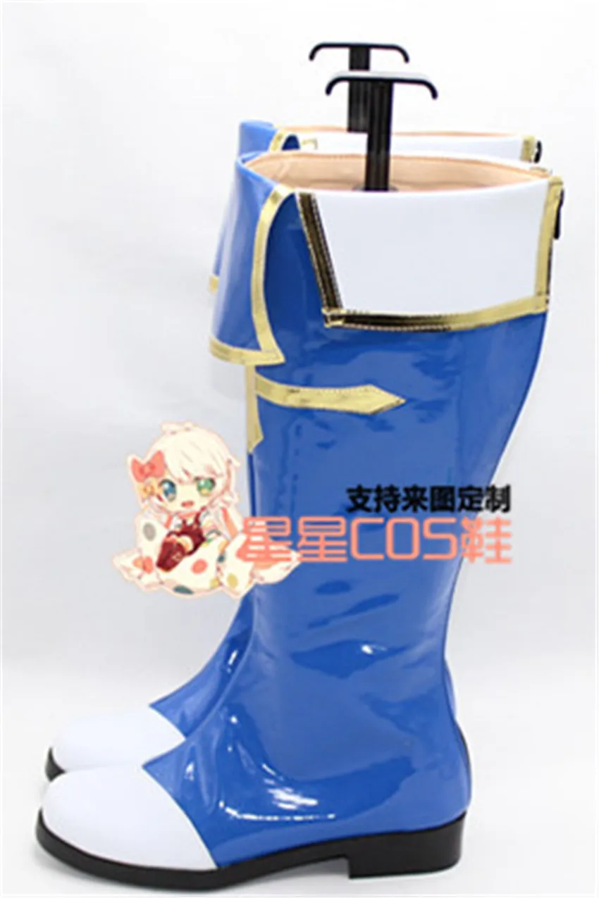 Блейзер Синий Ноэль вермиллион синие длинные сапоги для косплея X002 |