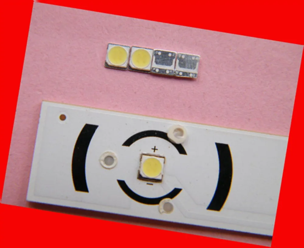 50piece/lot for repair LG LCD TV LED backlight Article lamp SMD LEDs 3535 6V Cold white light emitting diode | Освещение