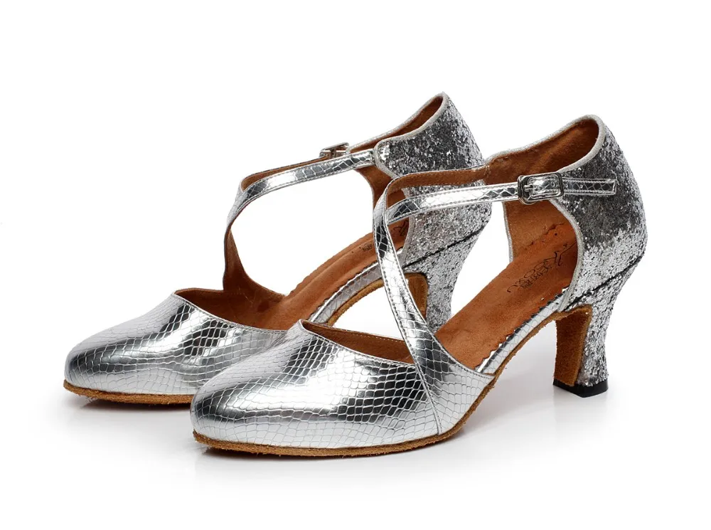 Женская бальная обувь для латинских танцев Женские сандалии сальсы танцевальная