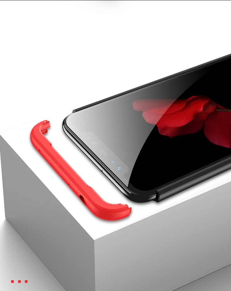 Гибридный съемный чехол для Xiaomi Redmi Note 6 Pro, жесткая защитная задняя крышка для Xiaomi Redmi 6 Pro, противоударный чехол для телефона Funda