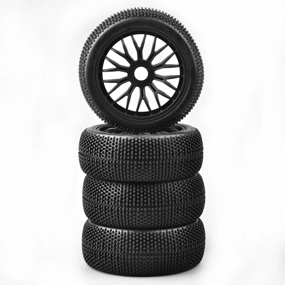 4 шт./компл. масштаб 1:8 шины для багги и колесного обода 17 мм Hex fit HSP HPI RC Racing Off Road Remote