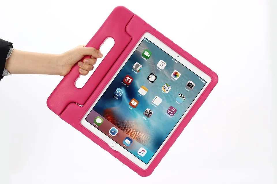Для ipad pro 12,9 EVA Foam ударопрочный чехол для ipad pro 12,9 Funda Coque детская ручка подставка защитный чехол+ ручка