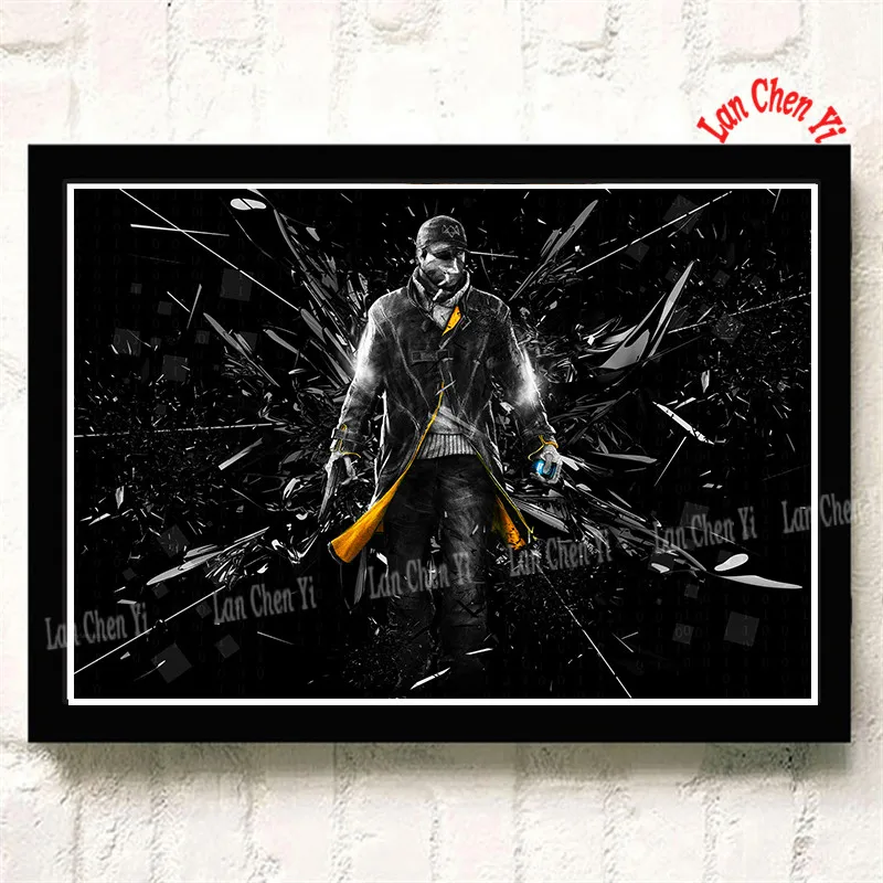 Watch_Dogs 2 бумага с покрытием плакаты стены украшения дома высокое качество принты