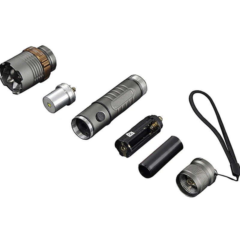 New T6 Torch Self Defense 6000LM LED Rechargeable flashlight powerful Matraque Lantern Tactical with USB Charger Dropshipping | Лампы и