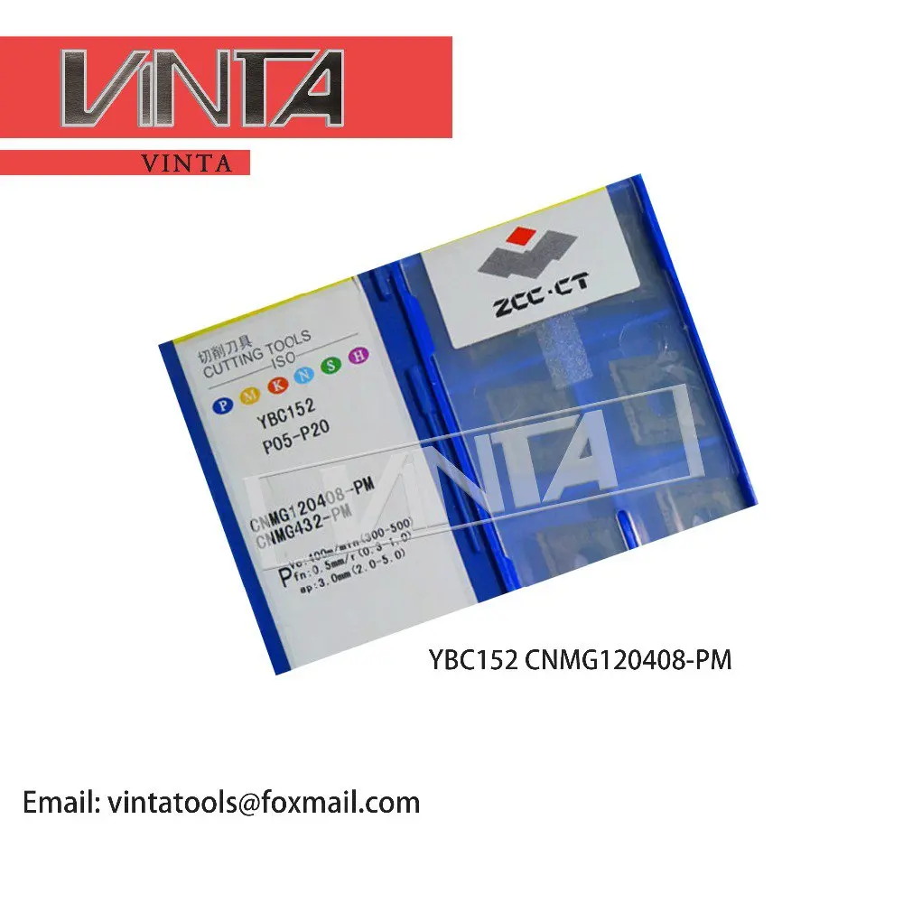 Высокое качество YBC152 YBC252 YBD252 YBD152 YBC151 YBC251 YBD102 YBC351 CNMG 120408-PM ЧПУ твердосплавный Токарные Пластины