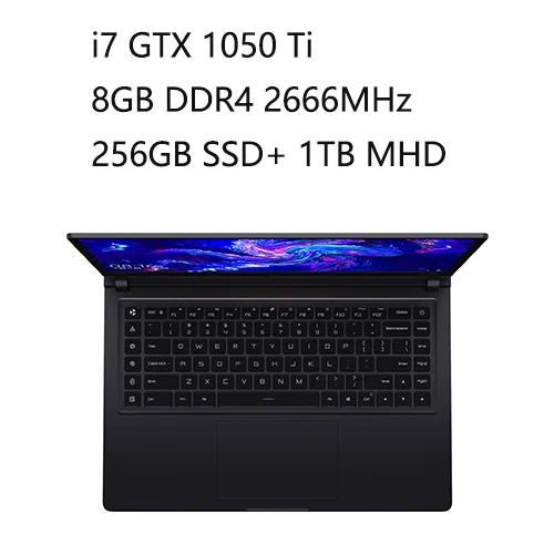 Xiaomi mi Ga mi ng ноутбук 2 15," NVIDIA GTX 1060/1050 Ti 8 ГБ/16 ГБ ОЗУ Intel i5 8300 h/i7 8750h четырехъядерный Улучшенный выпуск - Цвет: i7-8750H 8GB 1050Ti